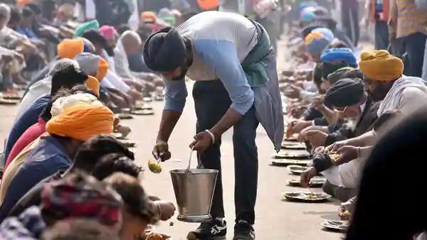 helping farmer's protest